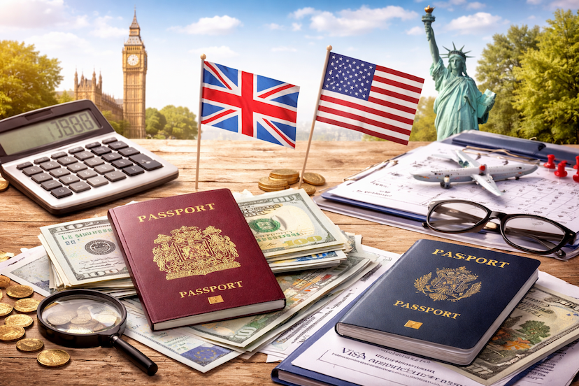 Визы дорожают: новые цены в Великобританию и США