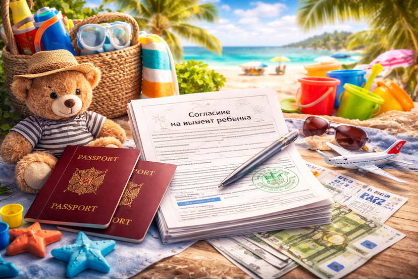 Визы для детей: какие согласия нужны перед летом 2026