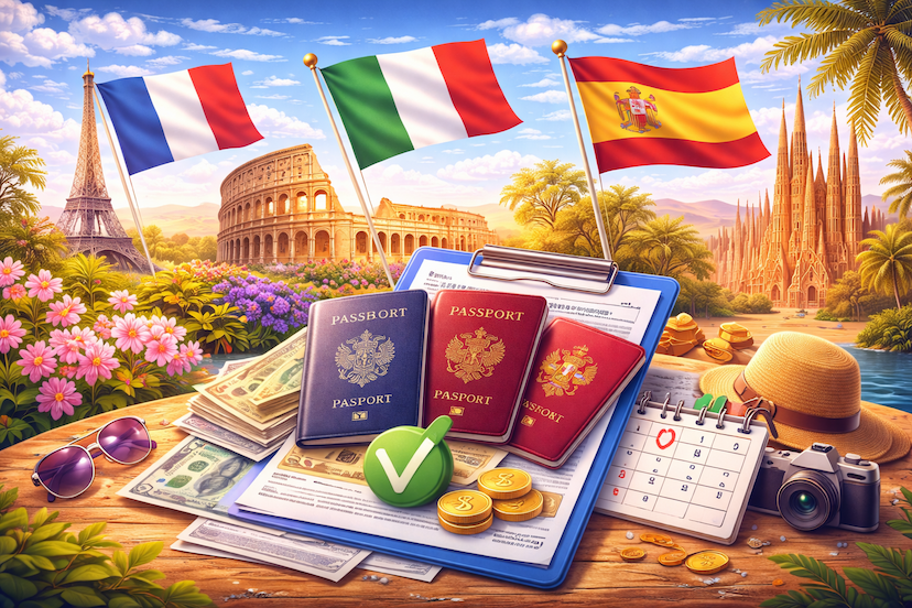 Мартовские новости шенгенских виз